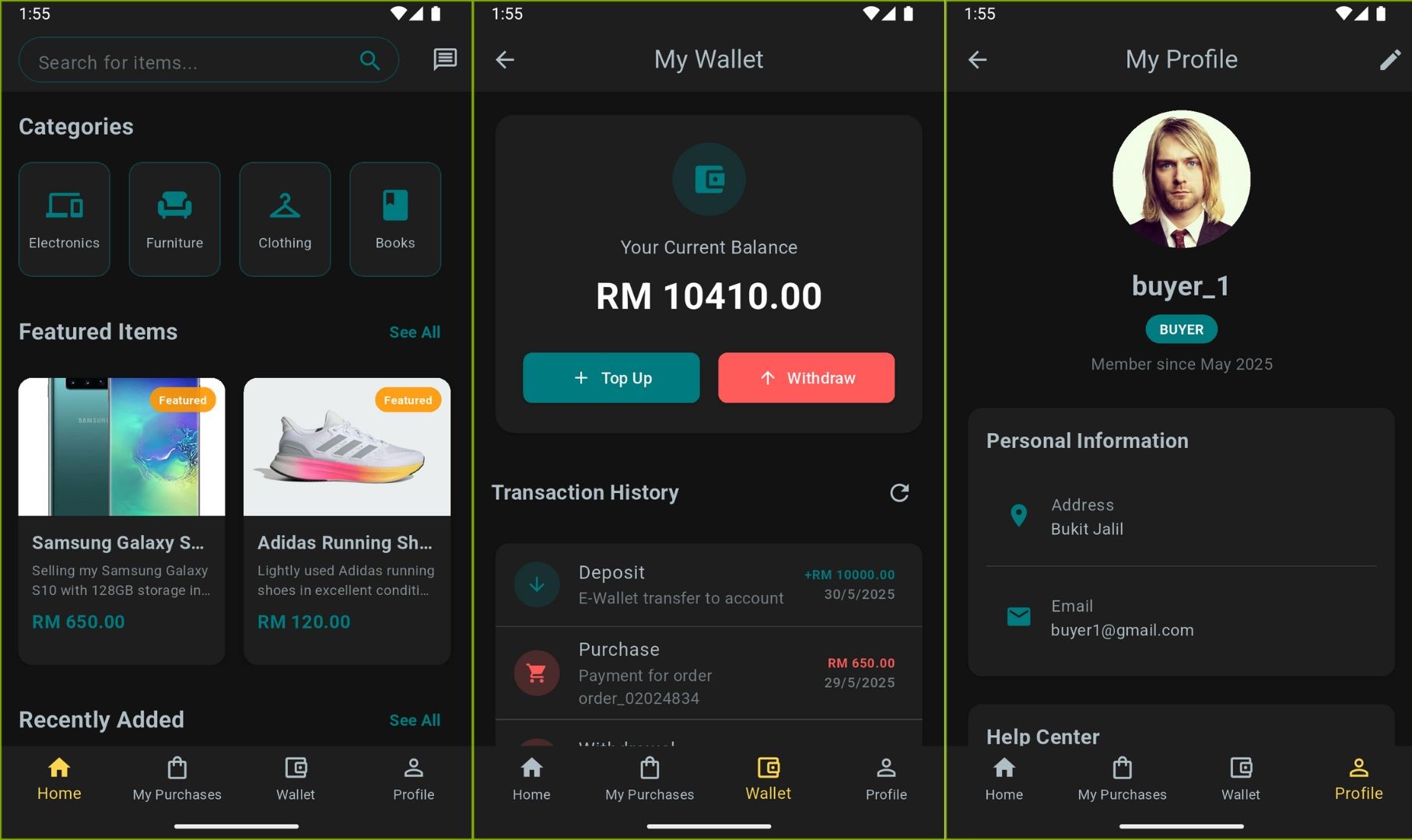 Secondhand Marketplace App
